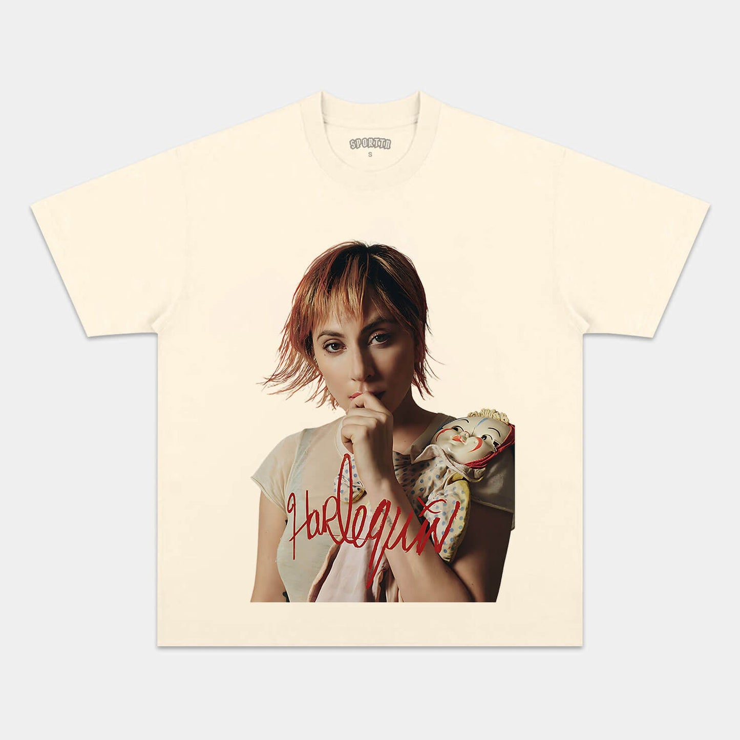 LADY GAGA & HARLEQUIN V2 TEE