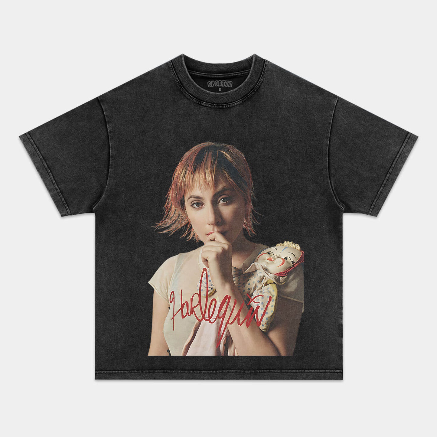 LADY GAGA & HARLEQUIN V2 TEE