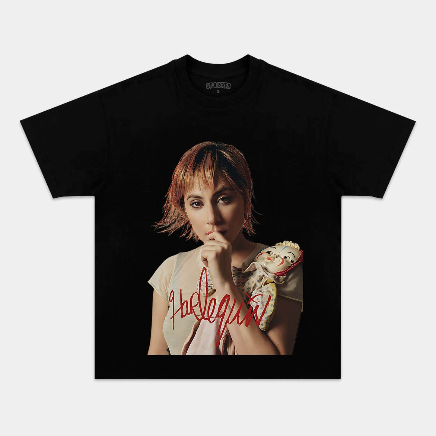 LADY GAGA & HARLEQUIN V2 TEE