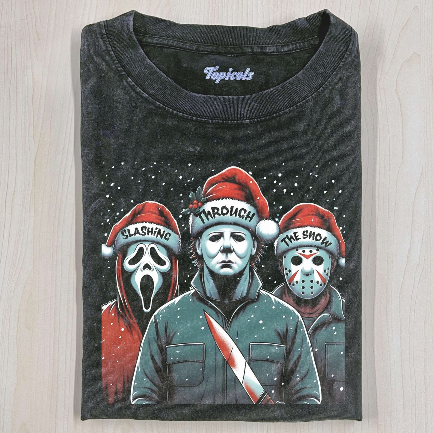 CHRISTMAS MOVIE CHARACTERS T-SHIRT