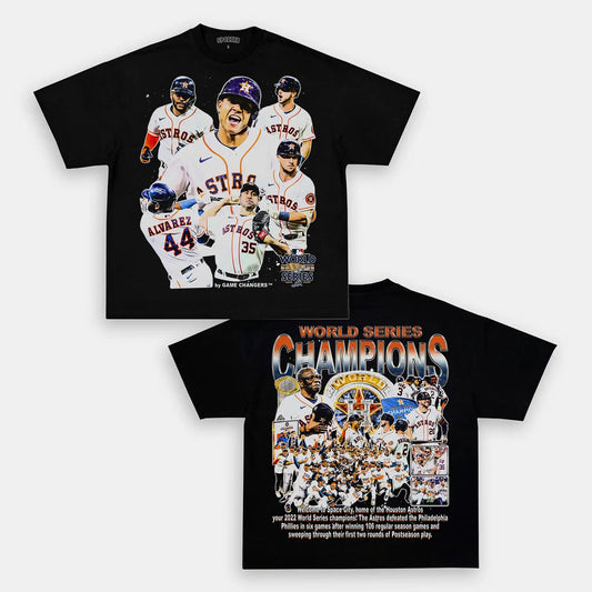 2022 WORLD SERIES CHAMPS - ASTROS TEE - DS