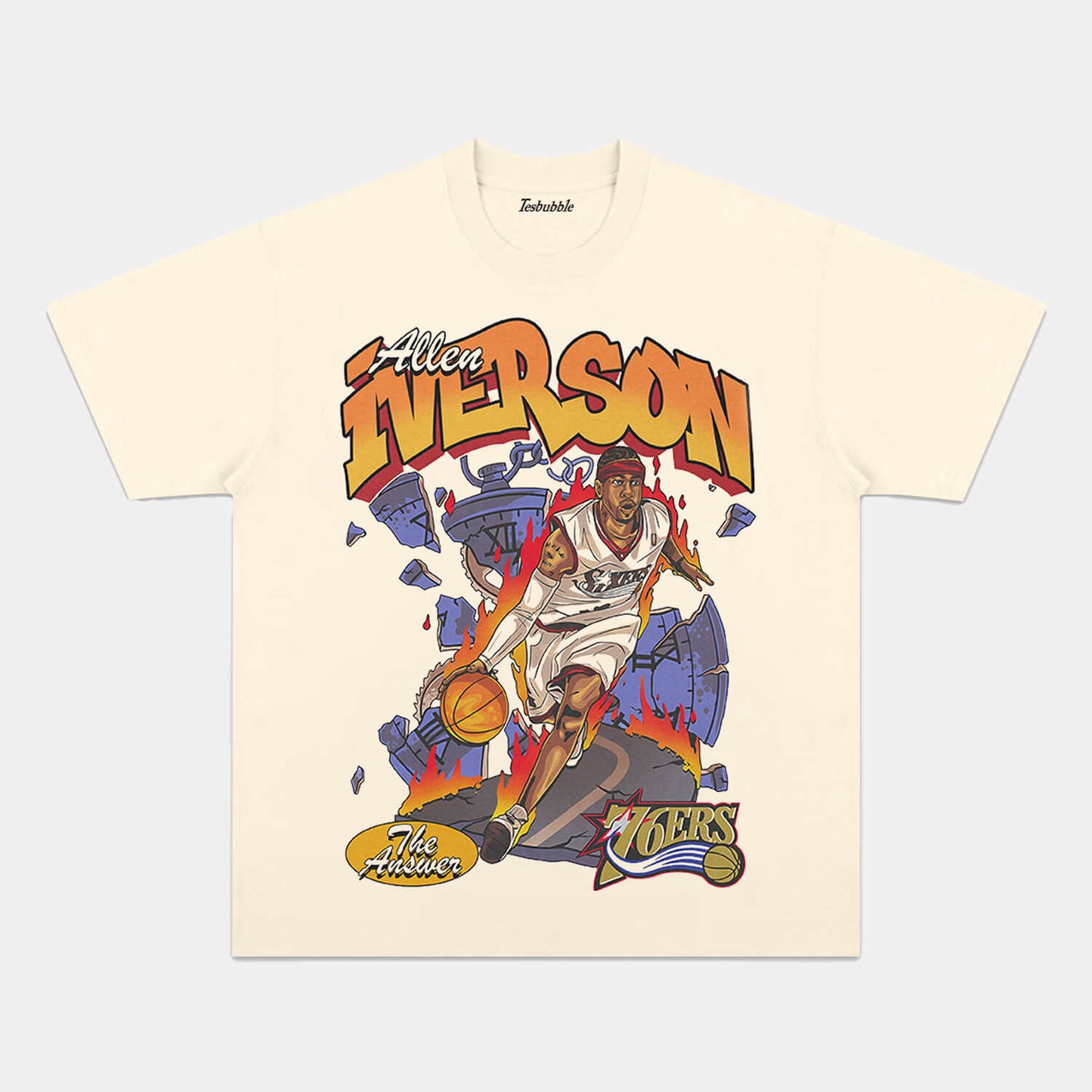 ALLEN IVERSON THE ANSWER GRAPHIC TEE