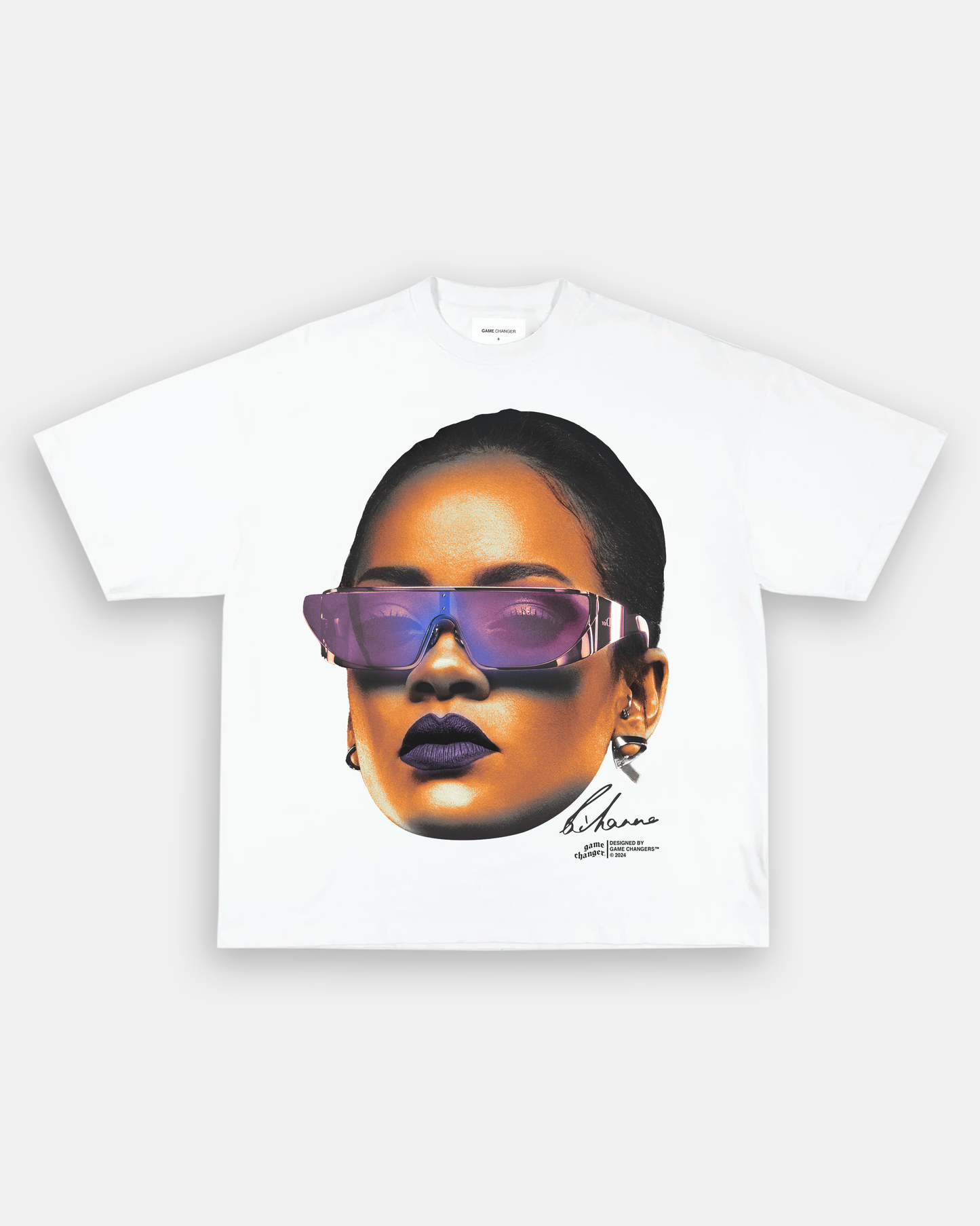 BIG FACE RIHANNA TEE