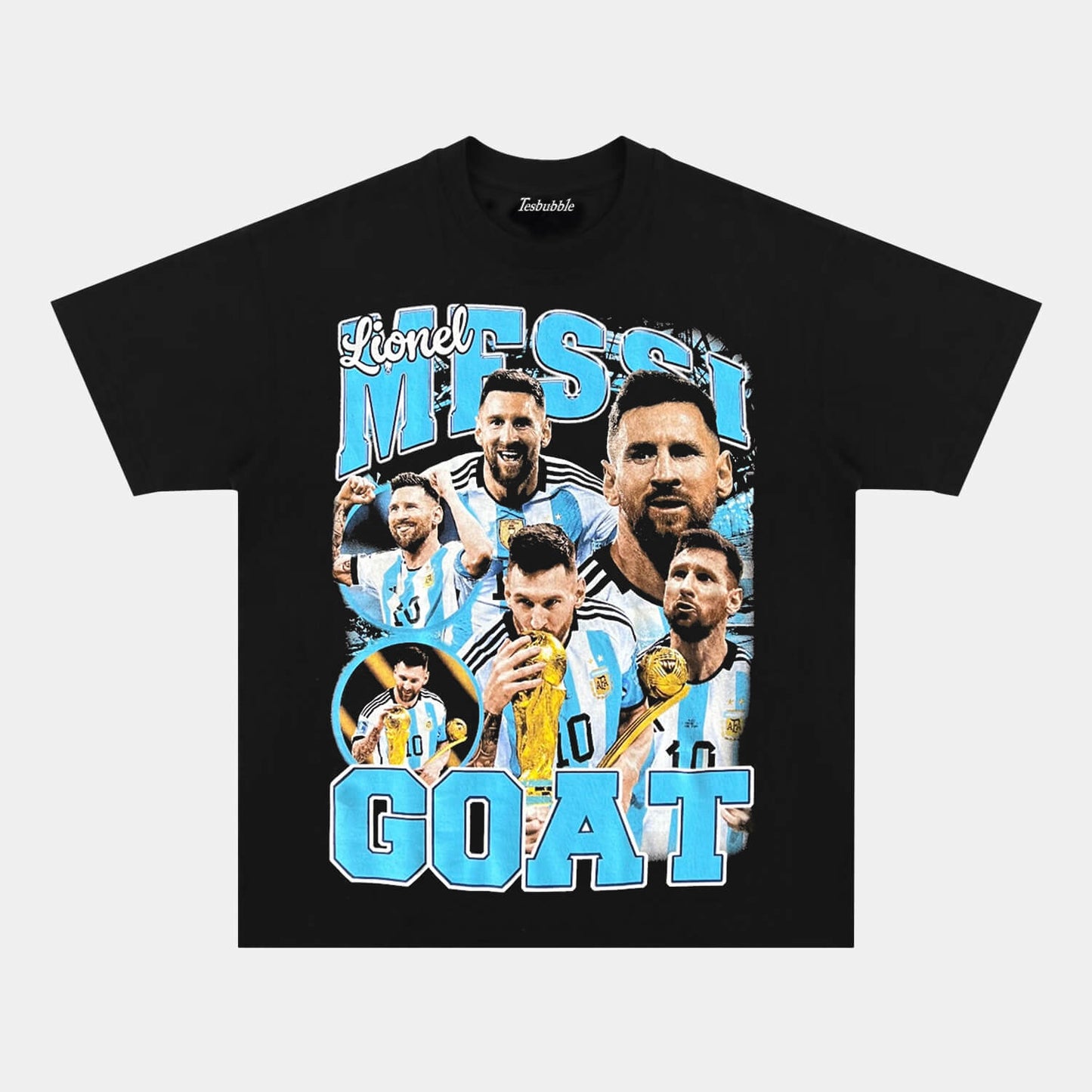 LIONEL MESSI GOAT GRAPHIC TEE