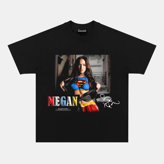 MEGAN FOX SUPER MAN TEE