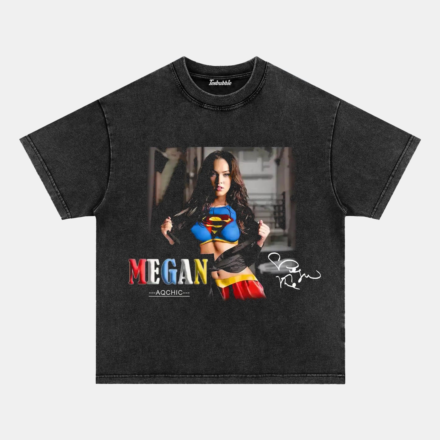 MEGAN FOX SUPER MAN TEE