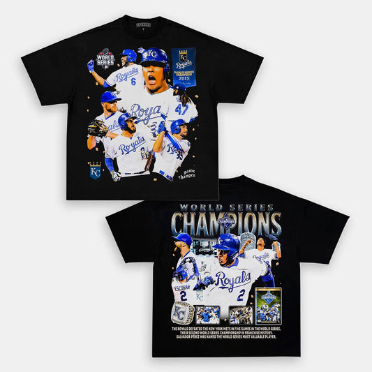 2015 WORLD SERIES CHAMPS - ROYALS TEE - DS