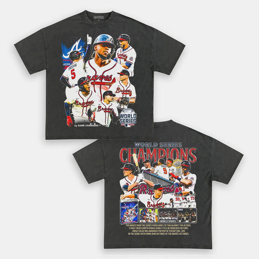 2021 WORLD SERIES CHAMPS - BRAVES TEE - DS