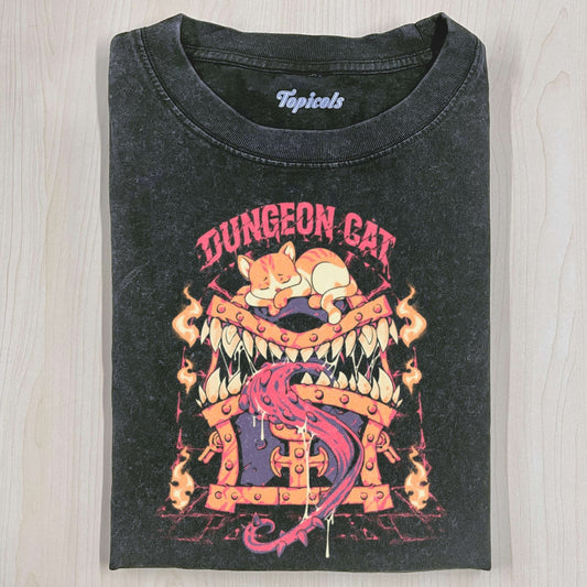 DUNGEON CAT T-SHIRT