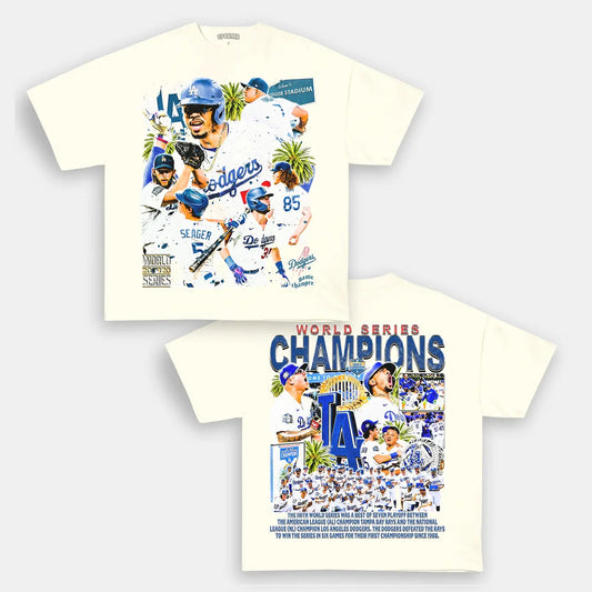 2020 WORLD SERIES CHAMPS - DODGERS TEE - DS