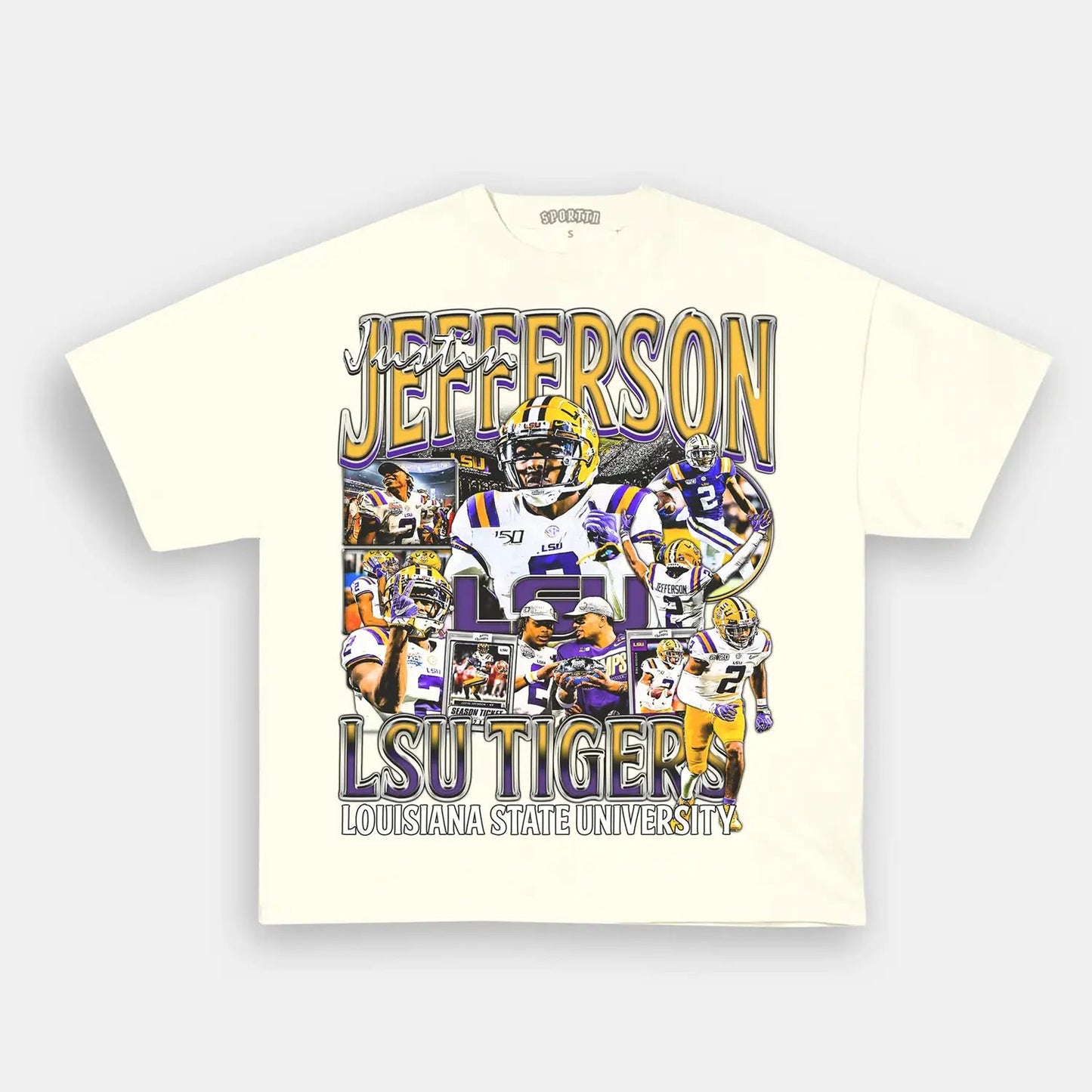 JUSTIN JEFFERSON - LSU TEE